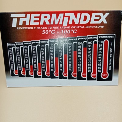 原装英国温度美THERMAX可逆测温纸TMC:50-100度