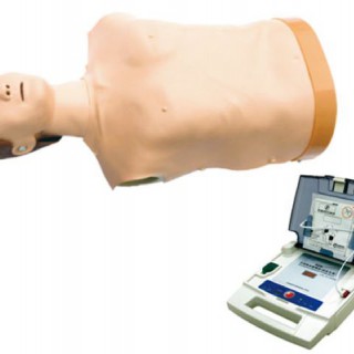 益联医学自动体外模拟除颤与CPR模拟人训练组合