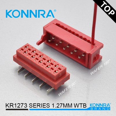 KR1273双排SMT胶壳连接器AMP215083接线端子