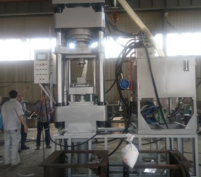 淮南市全自动陶瓷粉末成型液压机Y液压系统的安装调试方法